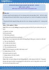 Đề thi giữa học kì 1 Vật lí 10 Kết nối tri thức - Đề số 02